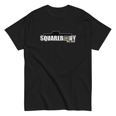 Square Body Est 1973 T-Shirt in black
